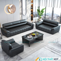 Bo 3 sofa van phong hoa tiet phim dan S668 1