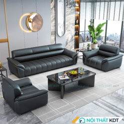 Bo 3 sofa van phong hoa tiet phim dan S668 10