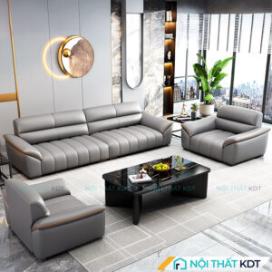 Bộ 3 sofa văn phòng họa tiết phím đàn S668