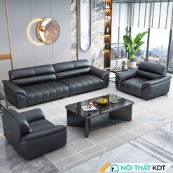 Bo 3 sofa van phong hoa tiet phim dan S668 9