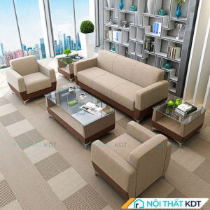 Bộ bàn ghế sofa văn phòng 4 món S685