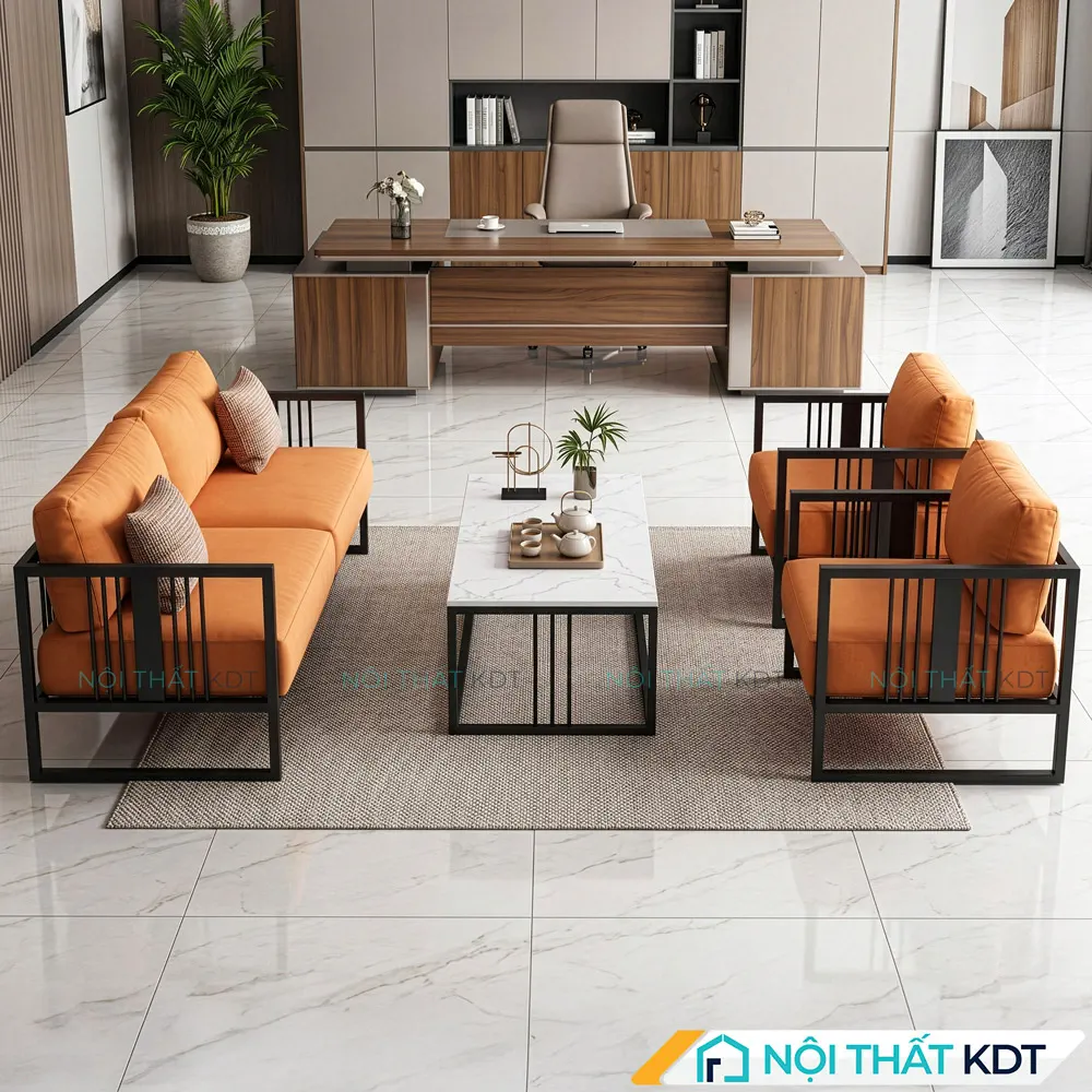 Bộ sofa văn phòng đẹp nhỏ gọn S550