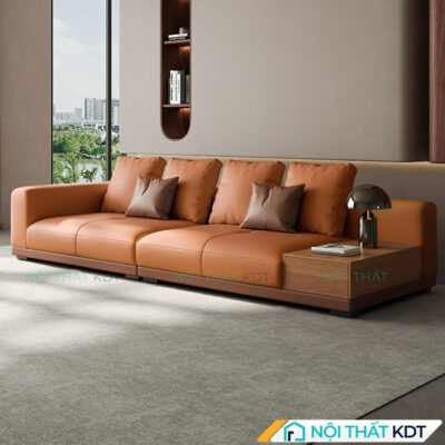 Sofa da sang trong don gian S518 4