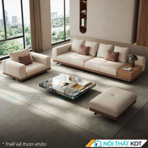 Sofa da sang trong don gian S518 7