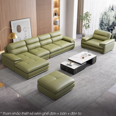 Sofa da tre trung thanh lich S221 13