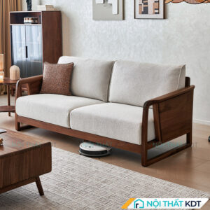 Sofa go 2 cho ngoi tay vin mong gon S559 6