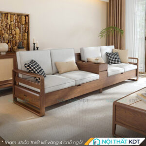 Sofa go goc L 4 cho ngoi S561 L4 3