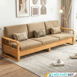 Sofa gỗ tần bì cho phòng khách S552