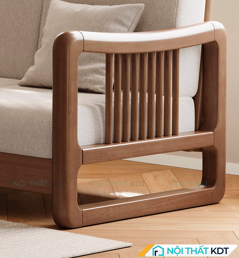 Sofa go vang dai don gian nan doc S556 V4 2