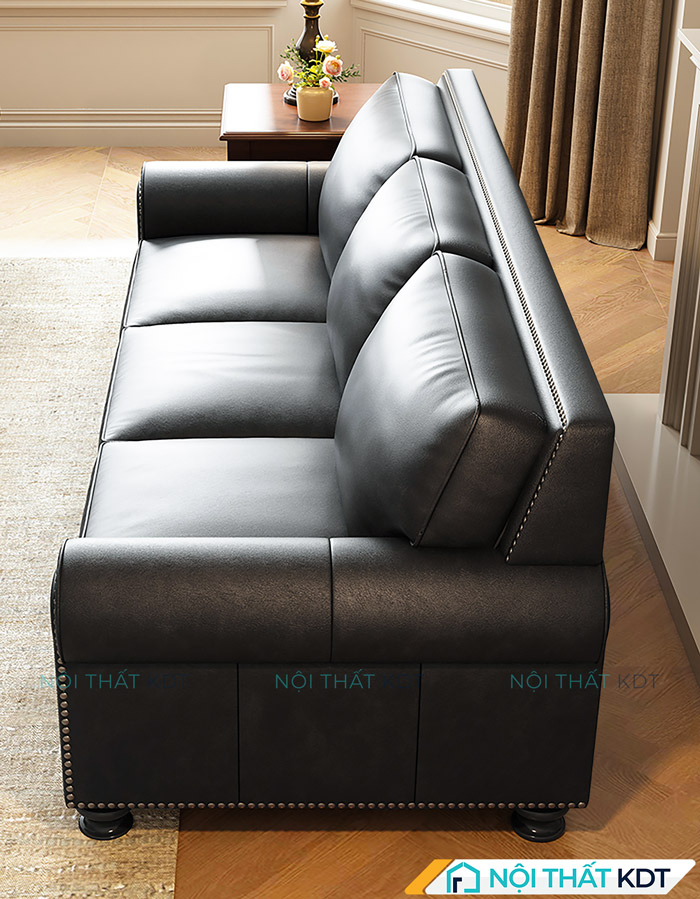 Sofa tan co dien boc da don gian S479 3