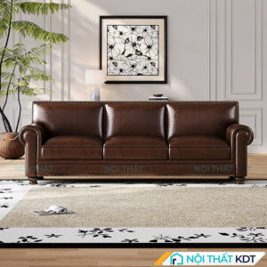Sofa tan co dien boc da don gian S479 5