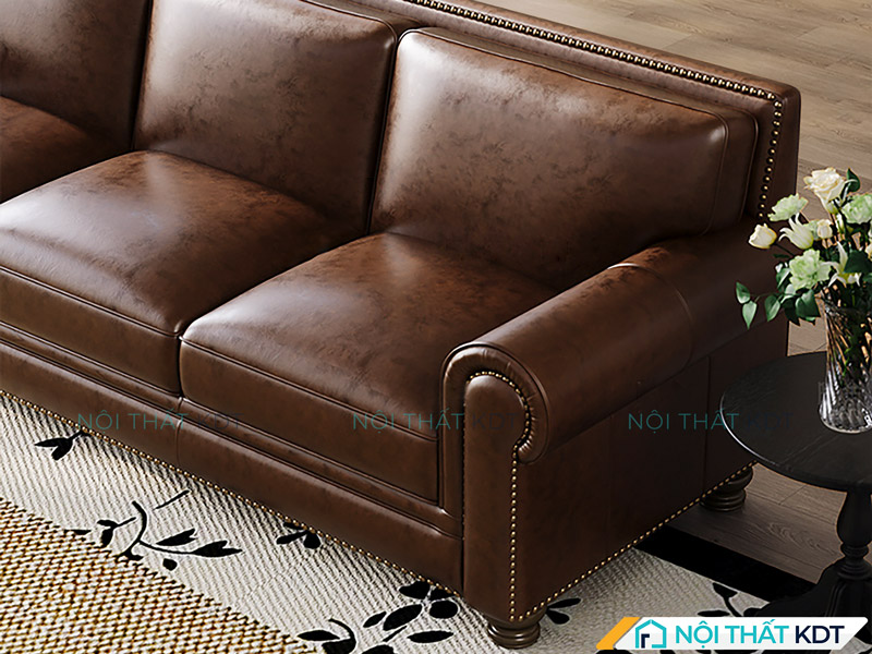 Sofa tan co dien boc da don gian S479 7