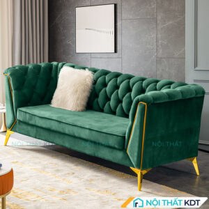 Sofa tân cổ điển rút cúc S507