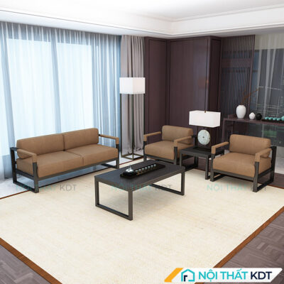 Sofa van phong khung kim loai S523 1