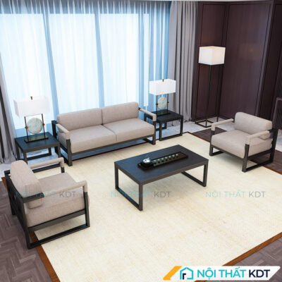 Sofa van phong khung kim loai S523 3