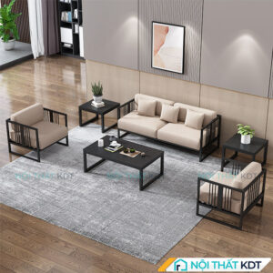 Sofa van phong khung sat S550 1