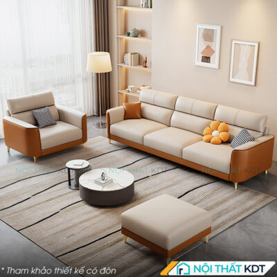 Sofa vang da kieu Han Quoc S515 1