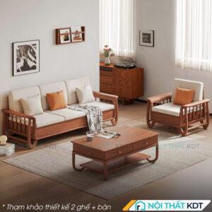 Sofa vang go tay vin doc dao S555 10