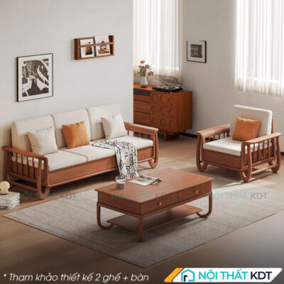 Sofa vang go tay vin doc dao S555 10