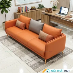 Sofa văng văn phòng tay vịn mỏng S529