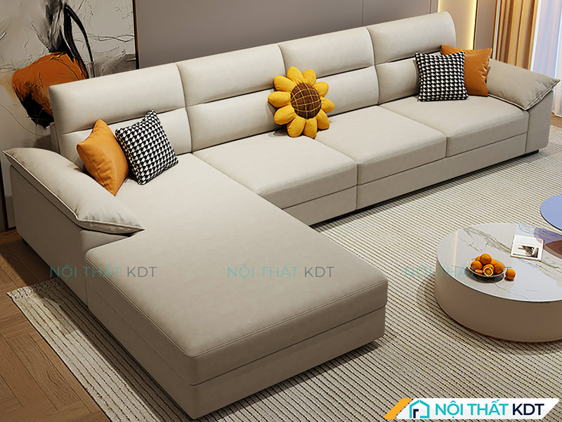 Một bộ khung chắc chắn sẽ giúp sofa vải giữ được sự ổn định