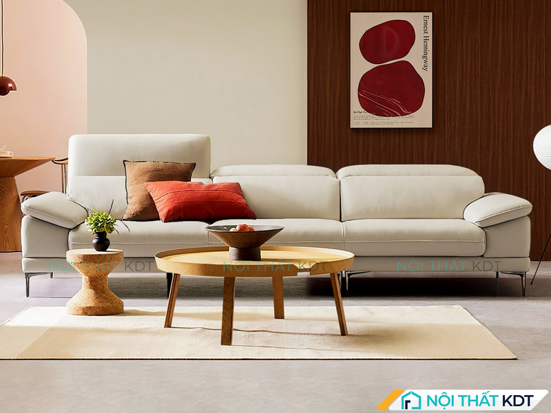Sofa văng da S41-V3 kiểu Hàn Quốc
