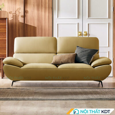 Ghe sofa vang da kieu Han Quoc S691 11