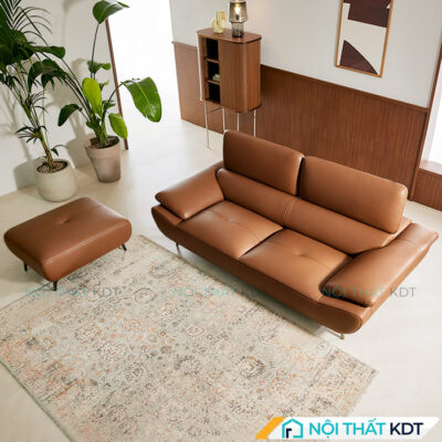 Ghe sofa vang da kieu Han Quoc S691 2