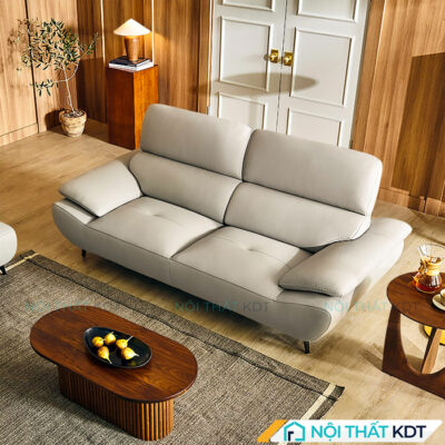 Ghe sofa vang da kieu Han Quoc S691 5