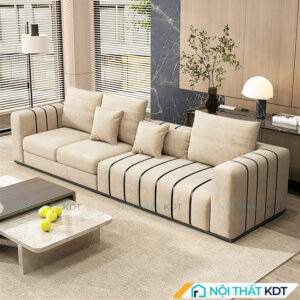Sofa văng nỉ phong cách Ý S580