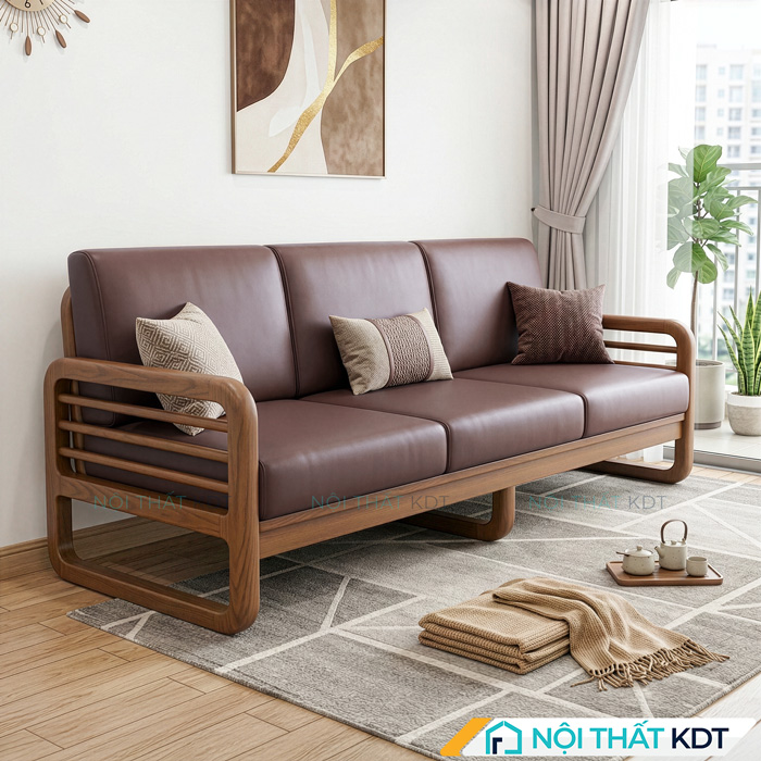 Sofa vang tiet kiem dien tich mau mau nau cafe