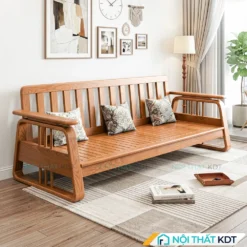 Ghe sofa vang go 3 cho ngoi S370 V3 go soi