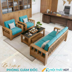Sofa vang go tay vin vuong phong giam doc