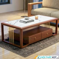 Bàn trà phòng khách chân bệt B100