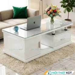 Ban tra hien dai 2 ngan B01 mau trang