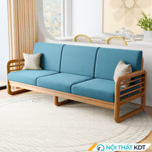 Ghế salon văng gỗ 3 chỗ ngồi S175-V3