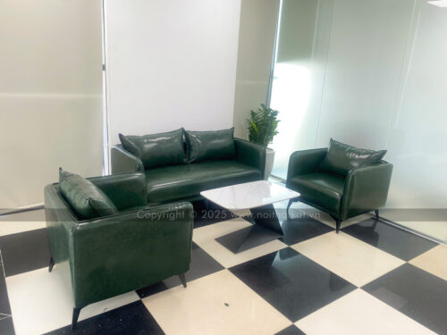 Bộ sofa văng da giá rẻ nhỏ gọn tiết kiệm diện tích S112 photo review