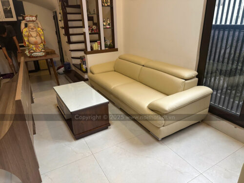 Sofa văng da phòng khách S215-V photo review