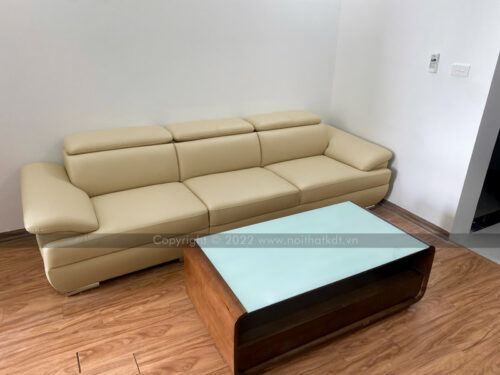 Sofa văng da phòng khách S215-V photo review