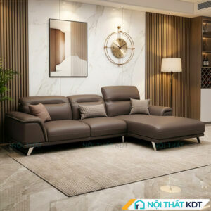 Sofa da phòng khách sang trọng S227