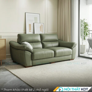 Sofa da sang trong em ai S225 vang 2 cho