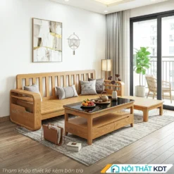 Sofa go 3 cho ngoi S178 L3 go soi