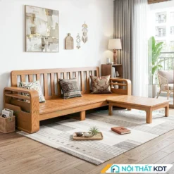 Sofa go 3 cho ngoi S178 L3 khong dem