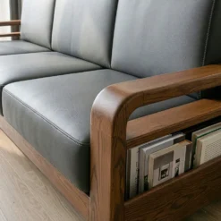 Sofa go 3 cho ngoi S178 L3 thiet ke chac chan