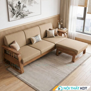Sofa go Indochine goc L S370 L3 mau be