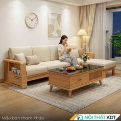 Sofa go dem roi hien dai S271 L4 chung cu