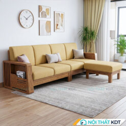 Sofa go dem roi hien dai S271 L4 mau vang