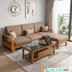 Sofa go hien dai S274 L3 chung cu