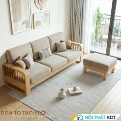 Sofa go hien dai S274 L3 don roi