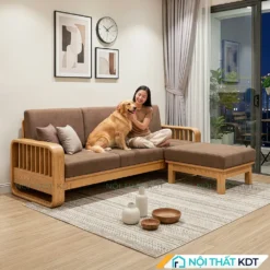 Sofa go hien dai S274 L3 phong khach